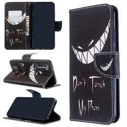 Crooked Grin Leather Wallet Case for Mi Xiaomi Redmi Note 8T