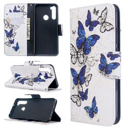Flying Butterflies Leather Wallet Case for Mi Xiaomi Redmi Note 8T