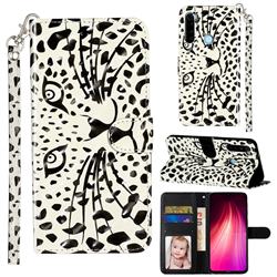 Leopard Panther 3D Leather Phone Holster Wallet Case for Mi Xiaomi Redmi Note 8T