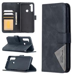 Binfen Color BF05 Prismatic Slim Wallet Flip Cover for Mi Xiaomi Redmi Note 8T - Black