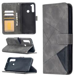 Binfen Color BF05 Prismatic Slim Wallet Flip Cover for Mi Xiaomi Redmi Note 8T - Gray