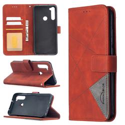Binfen Color BF05 Prismatic Slim Wallet Flip Cover for Mi Xiaomi Redmi Note 8T - Brown