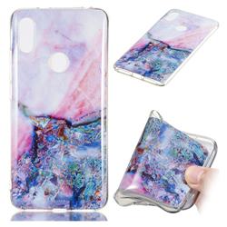 Purple Amber Soft TPU Marble Pattern Phone Case for Mi Xiaomi Redmi S2 (Redmi Y2)