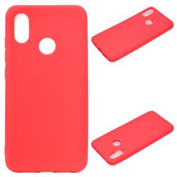 Candy Soft Silicone Protective Phone Case for Mi Xiaomi Redmi S2 (Redmi Y2) - Red