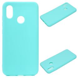 Candy Soft Silicone Protective Phone Case for Mi Xiaomi Redmi S2 (Redmi Y2) - Light Blue