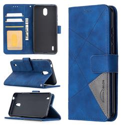Binfen Color BF05 Prismatic Slim Wallet Flip Cover for Nokia 1.3 - Blue