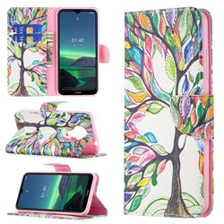 The Tree of Life Leather Wallet Case for Nokia 1.4