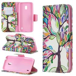 The Tree of Life Leather Wallet Case for Nokia 2.2