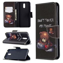 Chainsaw Bear Leather Wallet Case for Nokia 2.3