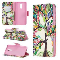 The Tree of Life Leather Wallet Case for Nokia 3.2