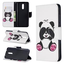 Lovely Panda Leather Wallet Case for Nokia 3.2