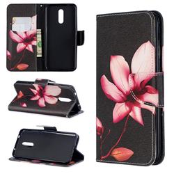 Lotus Flower Leather Wallet Case for Nokia 3.2