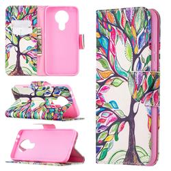The Tree of Life Leather Wallet Case for Nokia 3.4