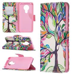 The Tree of Life Leather Wallet Case for Nokia 5.3