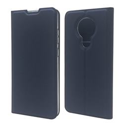Ultra Slim Card Magnetic Automatic Suction Leather Wallet Case for Nokia 5.3 - Royal Blue