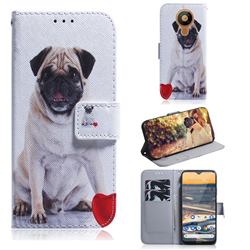 Pug Dog PU Leather Wallet Case for Nokia 5.3