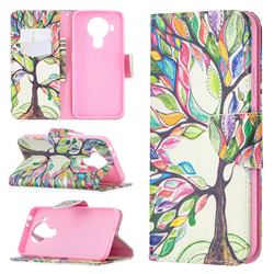 The Tree of Life Leather Wallet Case for Nokia 5.4