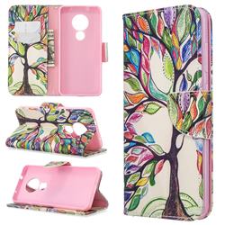 The Tree of Life Leather Wallet Case for Nokia 6.2 (6.3 inch)