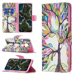 The Tree of Life Leather Wallet Case for Nokia X10
