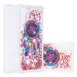 Seal Wind Chimes Dynamic Liquid Glitter Sand Quicksand Star TPU Case for Samsung Galaxy Note 10 (6.28 inch) / Note10 5G