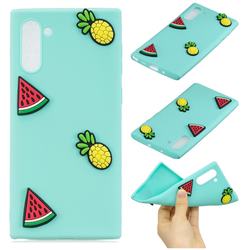 Watermelon Pineapple Soft 3D Silicone Case for Samsung Galaxy Note 10 (6.28 inch) / Note10 5G