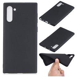 Candy Soft Silicone Protective Phone Case for Samsung Galaxy Note 10 (6.28 inch) / Note10 5G - Black