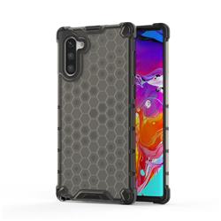 Honeycomb TPU + PC Hybrid Armor Shockproof Case Cover for Samsung Galaxy Note 10 (6.28 inch) / Note10 5G - Gray