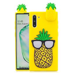 Big Pineapple Soft 3D Climbing Doll Soft Case for Samsung Galaxy Note 10 (6.28 inch) / Note10 5G