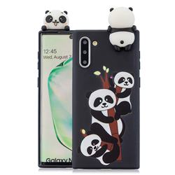 Ascended Panda Soft 3D Climbing Doll Soft Case for Samsung Galaxy Note 10 (6.28 inch) / Note10 5G