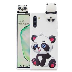 Panda Girl Soft 3D Climbing Doll Soft Case for Samsung Galaxy Note 10 (6.28 inch) / Note10 5G
