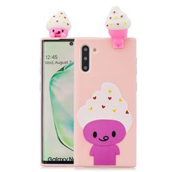Ice Cream Man Soft 3D Climbing Doll Soft Case for Samsung Galaxy Note 10 (6.28 inch) / Note10 5G