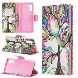 The Tree of Life Leather Wallet Case for Samsung Galaxy Note 10 (6.28 inch) / Note10 5G