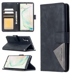 Binfen Color BF05 Prismatic Slim Wallet Flip Cover for Samsung Galaxy Note 10 (6.28 inch) / Note10 5G - Black