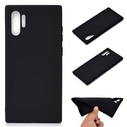 Candy Soft TPU Back Cover for Samsung Galaxy Note 10+ (6.75 inch) / Note10 Plus - Black