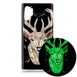 Fly Deer Noctilucent Soft TPU Back Cover for Samsung Galaxy Note 10+ (6.75 inch) / Note10 Plus