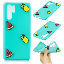 Watermelon Pineapple Soft 3D Silicone Case for Samsung Galaxy Note 10+ (6.75 inch) / Note10 Plus