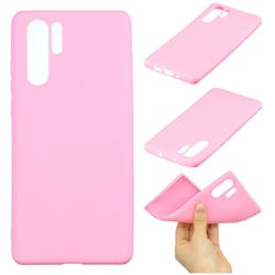 Candy Soft Silicone Protective Phone Case for Samsung Galaxy Note 10+ (6.75 inch) / Note10 Plus - Dark Pink