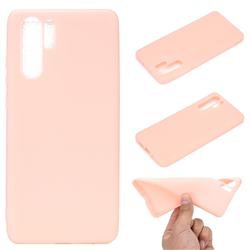 Candy Soft Silicone Protective Phone Case for Samsung Galaxy Note 10+ (6.75 inch) / Note10 Plus - Light Pink