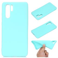 Candy Soft Silicone Protective Phone Case for Samsung Galaxy Note 10+ (6.75 inch) / Note10 Plus - Light Blue