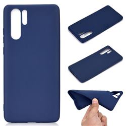 Candy Soft Silicone Protective Phone Case for Samsung Galaxy Note 10+ (6.75 inch) / Note10 Plus - Dark Blue