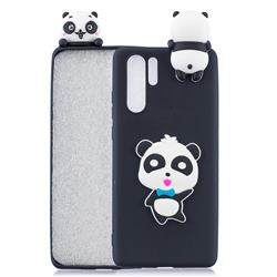 Red Bow Panda Soft 3D Climbing Doll Soft Case for Samsung Galaxy Note 10+ (6.75 inch) / Note10 Plus