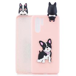 Cute Dog Soft 3D Climbing Doll Soft Case for Samsung Galaxy Note 10+ (6.75 inch) / Note10 Plus