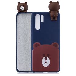 Cute Bear Soft 3D Climbing Doll Soft Case for Samsung Galaxy Note 10 Pro (6.75 inch) / Note 10+