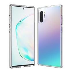 Transparent 2 in 1 Drop-proof Cell Phone Back Cover for Samsung Galaxy Note 10 Pro (6.75 inch) / Note 10+