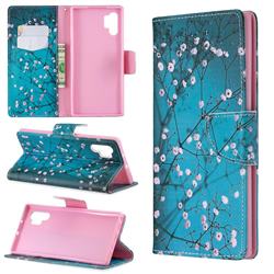 Blue Plum Leather Wallet Case for Samsung Galaxy Note 10+ (6.75 inch) / Note10 Plus