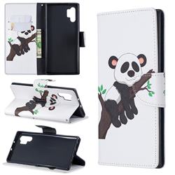 Tree Panda Leather Wallet Case for Samsung Galaxy Note 10+ (6.75 inch) / Note10 Plus