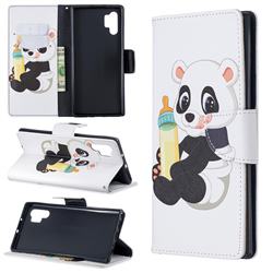 Baby Panda Leather Wallet Case for Samsung Galaxy Note 10+ (6.75 inch) / Note10 Plus