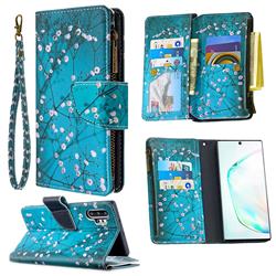 Blue Plum Binfen Color BF03 Retro Zipper Leather Wallet Phone Case for Samsung Galaxy Note 10 Pro (6.75 inch) / Note 10+