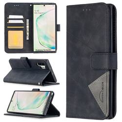 Binfen Color BF05 Prismatic Slim Wallet Flip Cover for Samsung Galaxy Note 10 Pro (6.75 inch) / Note 10+ - Black