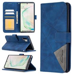 Binfen Color BF05 Prismatic Slim Wallet Flip Cover for Samsung Galaxy Note 10 Pro (6.75 inch) / Note 10+ - Blue